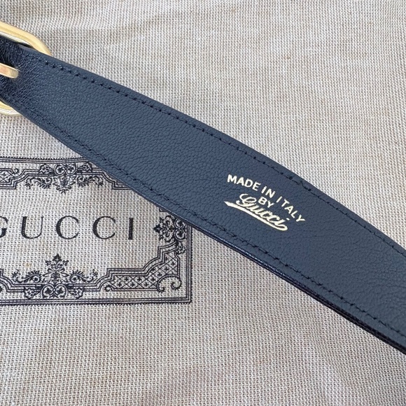 GUCCI small Aphrodite shoulder bag black leather - Picture 15 of 15